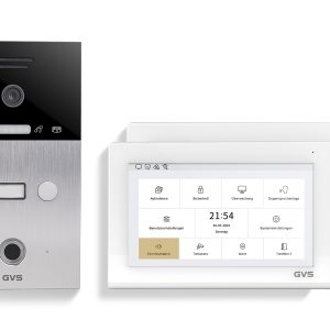 IP Video Türsprechanlage 1-FH/2x 7" Touchscreen Komplett-Set AVS4472A