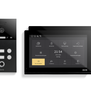 IP Video TĂĽrsprechanlage 2-FH/2x 10" Touchscreen Komplett-Set AVS5549U