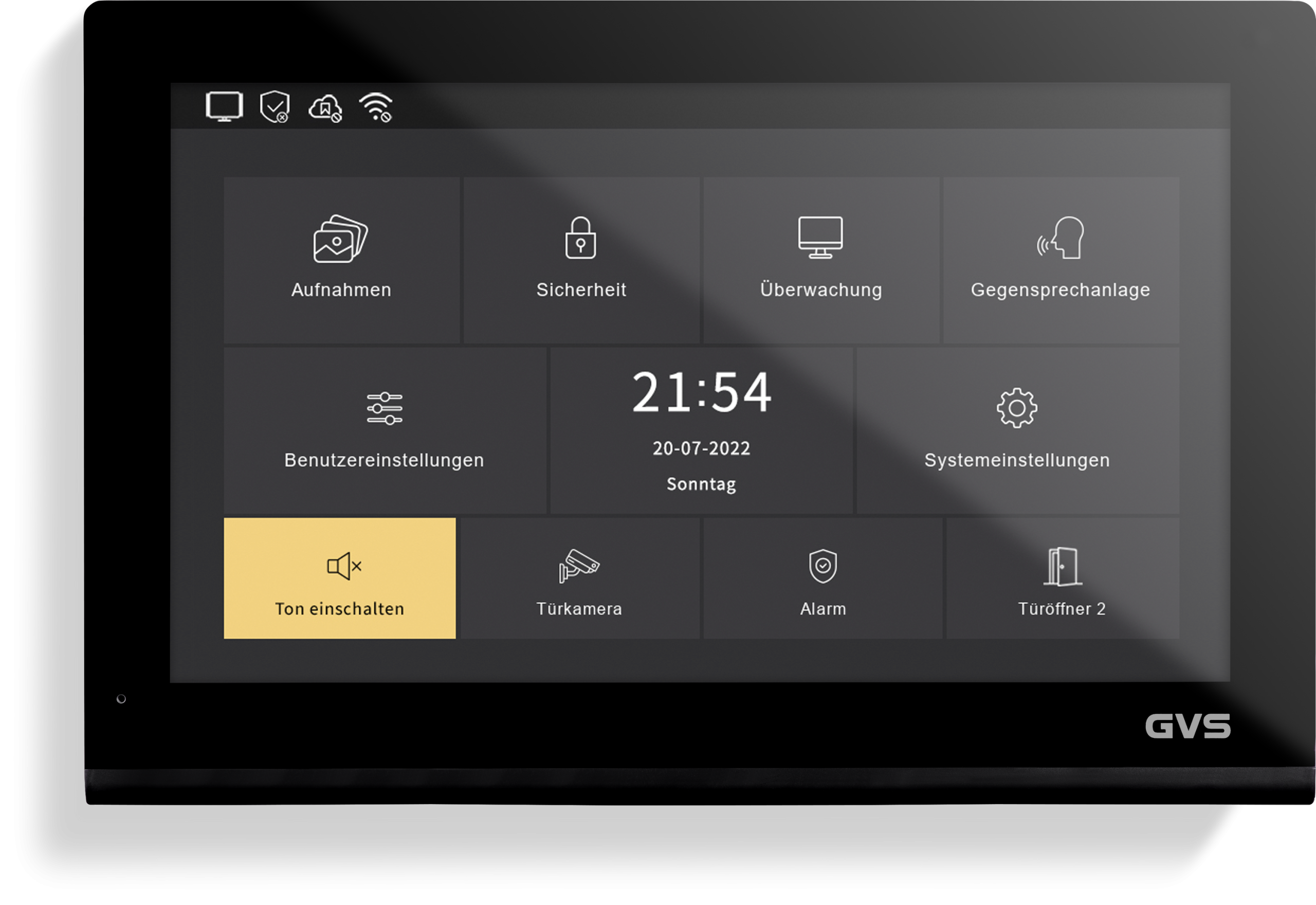 IP Video Türsprechanlage 2-FH/2x 10" Touchscreen Komplett-Set AVS5532A – Bild 2