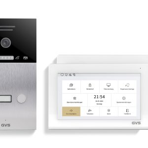 IP Video-Türsprechanlage 1-FH/2x 7" Touchscreen Komplett-Set AVS1330A