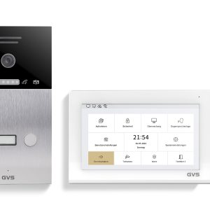 IP Video-Türsprechanlage 1-FH/1x 7" Touchscreen Komplett-Set AVS1336U