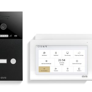 IP Video Türsprechanlage 1-FH/2x 7" Touchscreen Komplett-Set AVS4463U