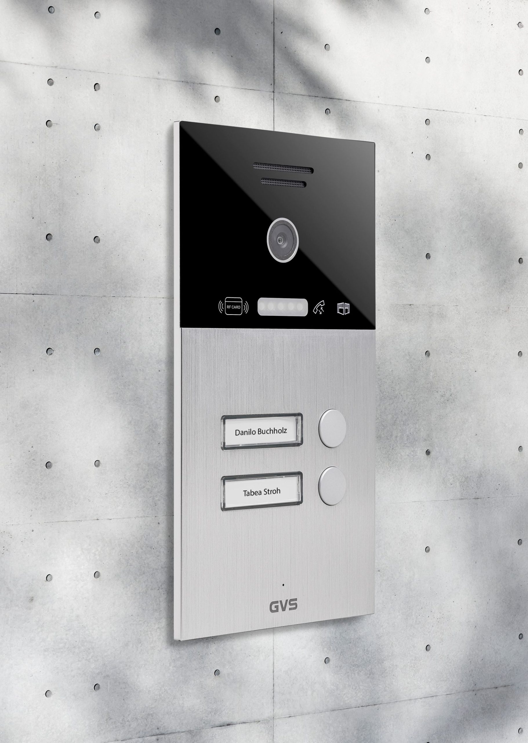 IP Video Türsprechanlage 2-FH/2x 7" Touchscreen Komplett-Set AVS4457U – Bild 6