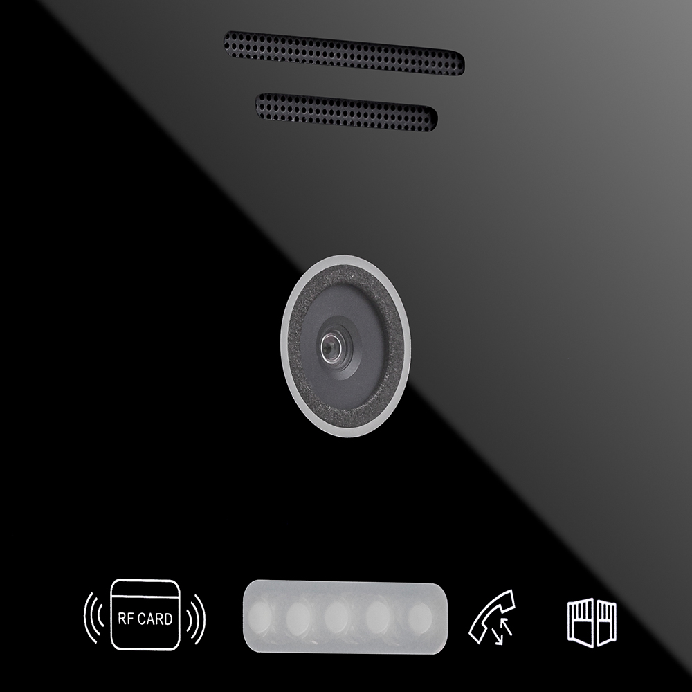 IP Video Türsprechanlage 2-FH/3x 10" Touchscreen Komplett-Set AVS5550U – Bild 4